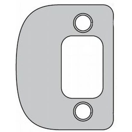 Kwikset Deadbolt Strike, Bright Polished Brass 85303-3